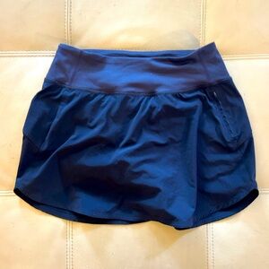 Outdoor Voices Blue Skorts Performance Athletic Wear